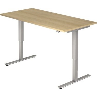 Produktbild von Hammerbacher - Schreibtisch VXDSM19/E/S 180x80cm eiche