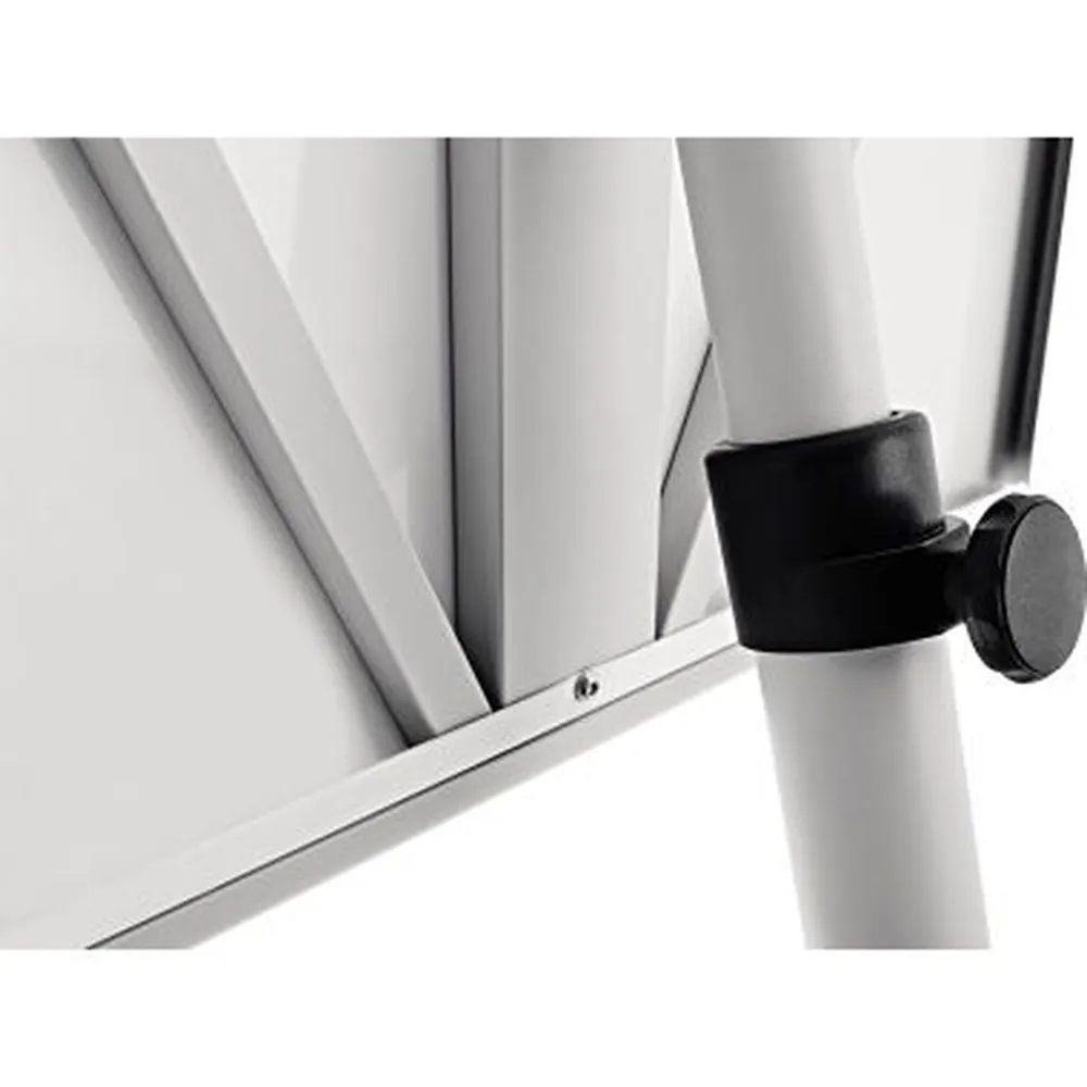 magnetoplan Flipchart de Luxe 12270F13 mobil lichtgrau/weiß Produktbild img7 L