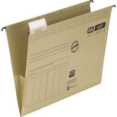 Produktbild von ELBA - Hängetasche vertic ULTIMATE 100081040 DIN A4 240g Karton braun