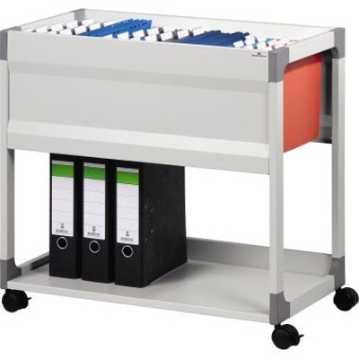 Produktbild von DURABLE - Hängemappenwagen Trolley 90 378410 700x710x440mm grau