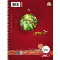 Produktbild von Ursus® - Collegeblock Green 608592020 DIN A5 70g kariert 160 Blatt