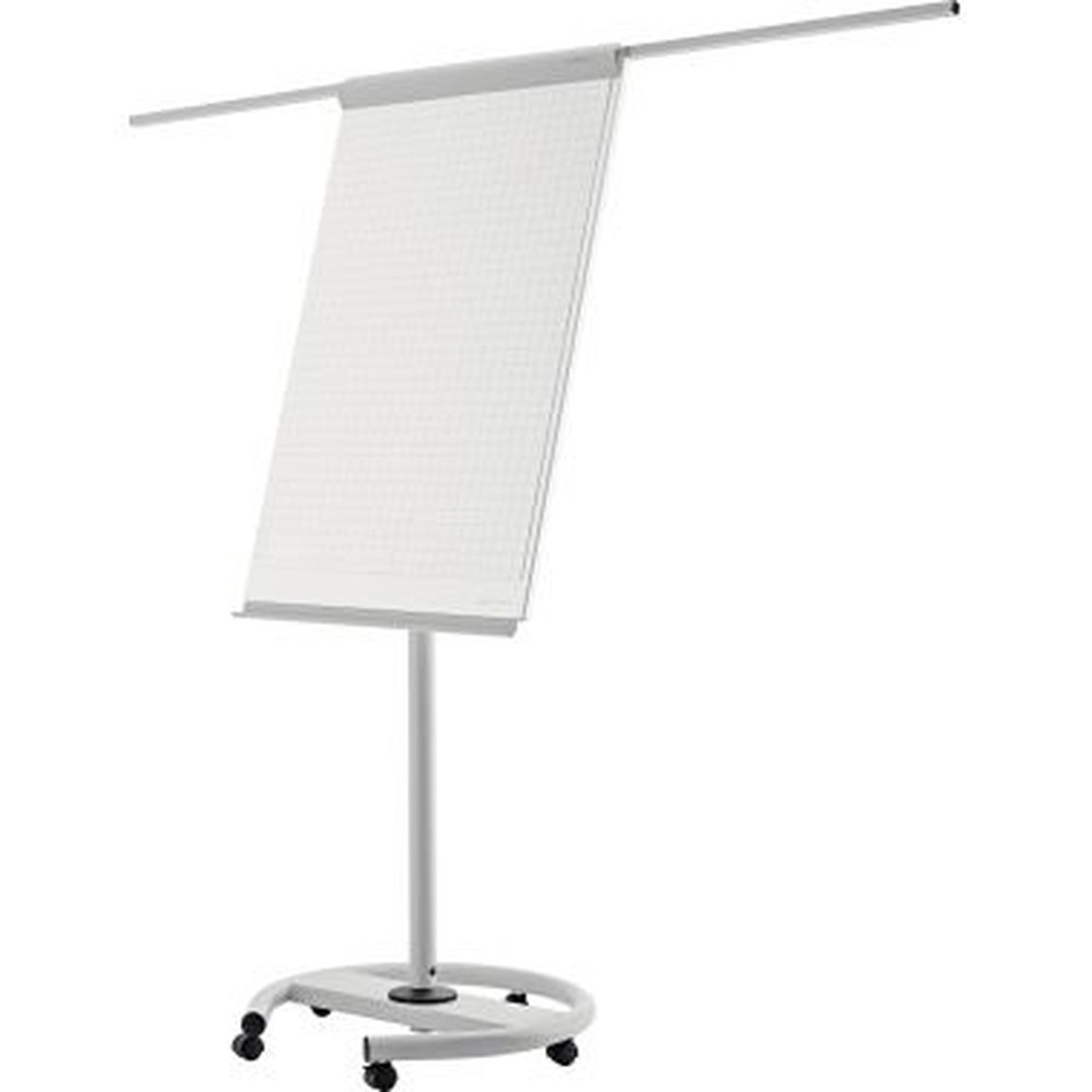 magnetoplan Flipchart de Luxe 12270F13 mobil lichtgrau/weiß Produktbild img1 L