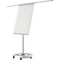 magnetoplan Flipchart de Luxe 12270F13 mobil lichtgrau/weiß Produktbild