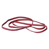 Produktbild von NOBRAND - Gummiband 6x200mm rot 50 g/Pack.