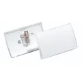 Produktbild von DURABLE - Namenschild Click Fold 821119 75 x 40mm transparent 25 Stück/Pack