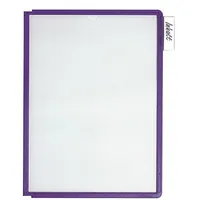 Produktbild von DURABLE - Sichttafel SHERPA Panel 560644 DIN A4 PP blauviolett