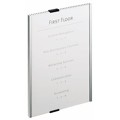 Produktbild von DURABLE - Türschild INFO SIGN 480623 210x297mm metallic silber