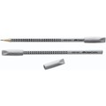 Produktbild von Faber-Castell - Radierer Eraser CAP GRIP 2001 grau/weiß 2er-Pack