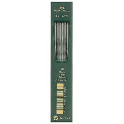 Produktbild von Faber-Castell - Fallmine TK 9071 127102 2mm 2B 10er-Pack
