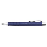 Produktbild von Faber-Castell - Kugelschreiber POLY BALL 241151 M Mine blau Schaft blau