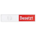 Produktbild von FRANKEN - Frei-Besetz-Anzeige deutsch 102x27,4mm al selbstklebend BS0117