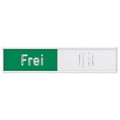 Produktbild von FRANKEN - Frei-Besetz-Anzeige deutsch 102x27,4mm al selbstklebend BS0117