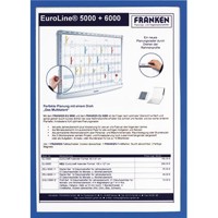 Produktbild von FRANKEN - Dokumentenhalter Frame It X-tra Line ITSA4M 03 DIN A4 blau