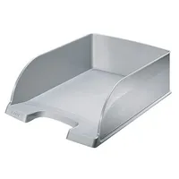 Produktbild von LEITZ® - Briefablage Jumbo Plus 52330084 DIN A4 Polystyrol silber