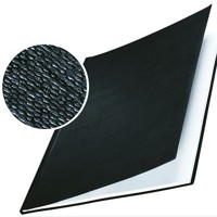 Produktbild von LEITZ® - Buchbindemappe impressBIND 73910095 7mm schwarz 10 St./Pack.