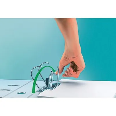 Produktbild von LEITZ® - Ordner 10730000 DIN A3 quer 77mm Pappe schwarz