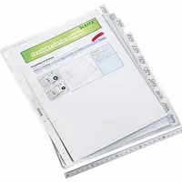 Produktbild von LEITZ® - Prospekthülle 47540003 DIN A4 oben offen 0,13mm PP farblos
