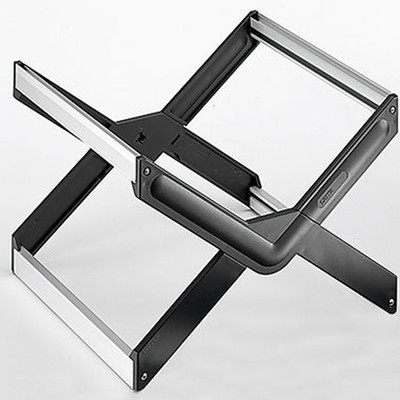 Produktbild von LEITZ® - Hängekorb 19100089 max. 40 Mappen Polystyrol/Alu dunkelgrau