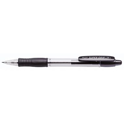 Produktbild von PILOT - Druckkugelschreiber SUPER GRIP M 2030001 0,4mm schwarz