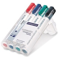 Produktbild von STAEDTLER® - Whiteboardmarker Lumocolor 351 B WP4 4er-Pack