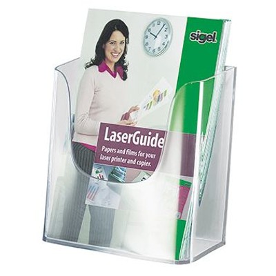 Produktbild von sigel® - Wandprospekthalter LH116 für DIN A5 1Fach Acryl glasklar