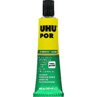 Produktbild von UHU® - por Hartschaumkleber 40g Tube