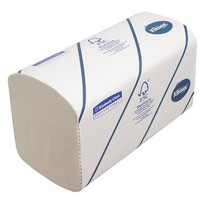 Produktbild von Kleenex® - Papierhandtuch Ultra 6789 21x21,5cm hochweiß 15x186 Blatt/Packung