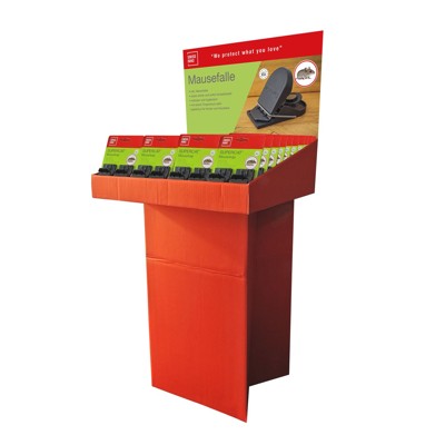 Mausefalle SuperCat, Display Inhalt 40 Stück
