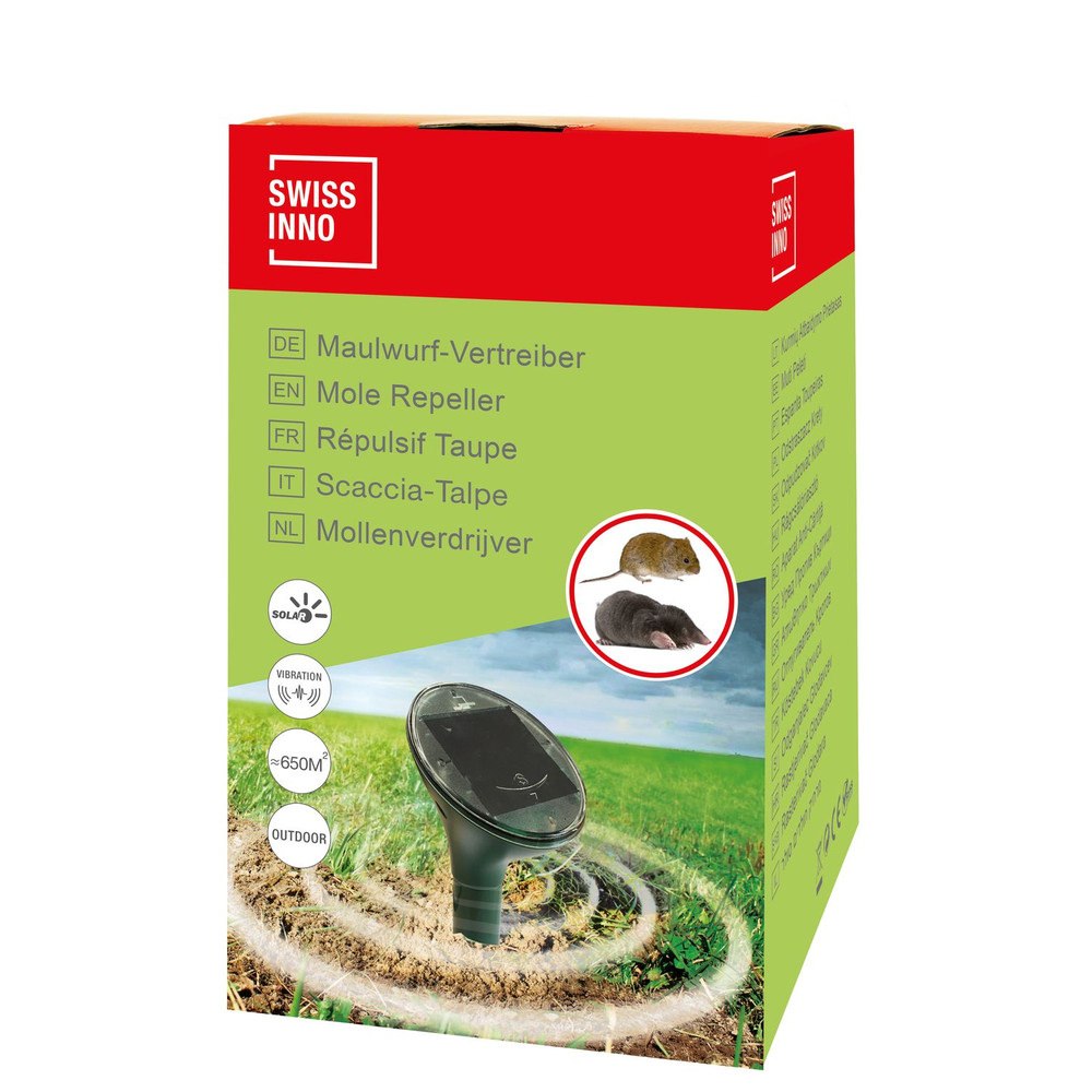 SWISSINNO SOLUTIONS Solar-Maulwurf-Vertreiber Produktbild img1 L