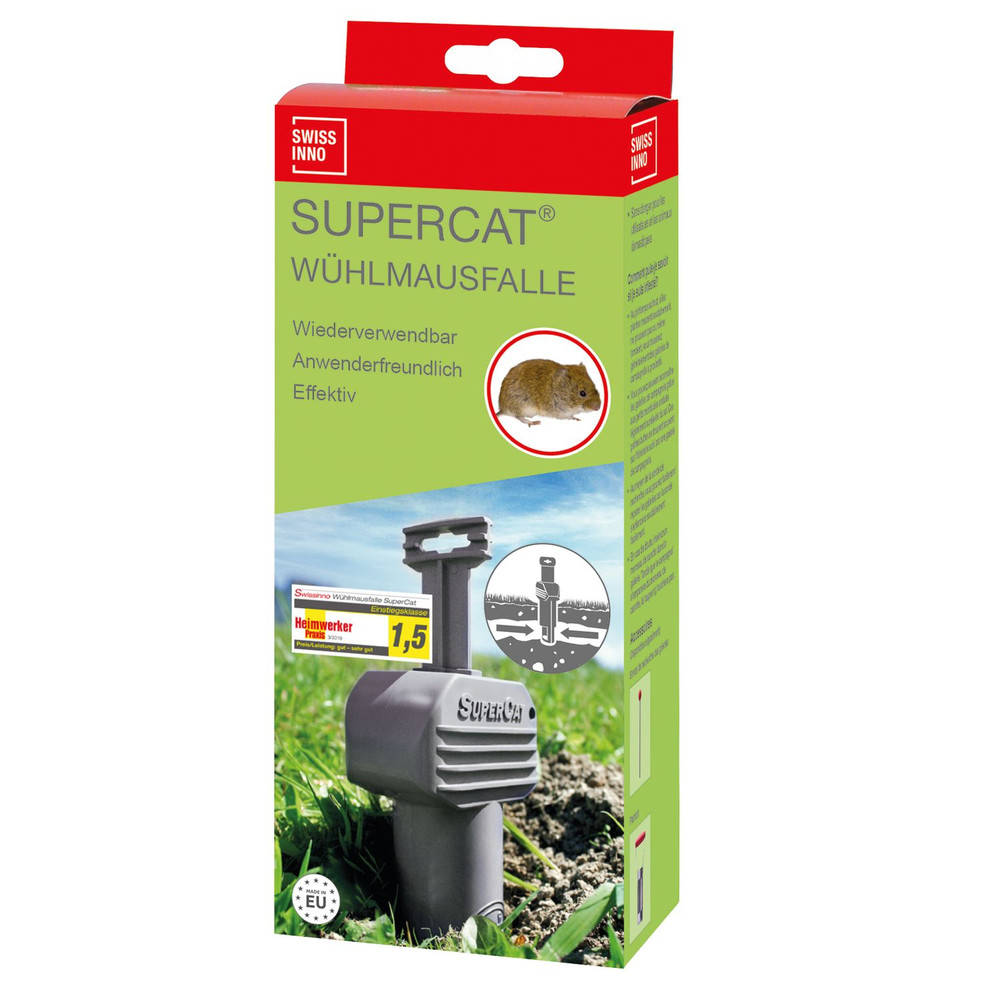 SWISSINNO SOLUTIONS Wühlmausfalle Supercat Produktbild img5 L