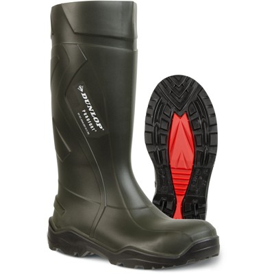 Produktbild von Dunlop® - Sicherheits-Gummistiefel Purofort®+ full safety C762933, S5, grün, Gr