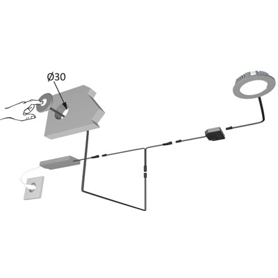 Produktbild von HALEMEIER - LED-Leuchten-Dimmer, LED Touch, max. 36W