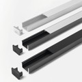 Produktbild von HALEMEIER - Möbel-Einbauprofil,L 3000mm, ChannelLine D2, silberfarbig, Abd. opa
