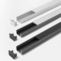 Produktbild von HALEMEIER - Möbel-Einbauprofil,L 3000mm, ChannelLine D2, silberfarbig, Abd. opa