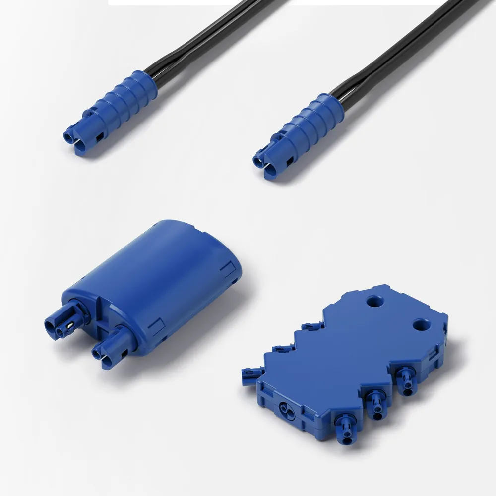 HALEMEIER LED-Verteiler, 6-fach,Länge 77mm, 192W, 24 Volt DC Produktbild img3 L