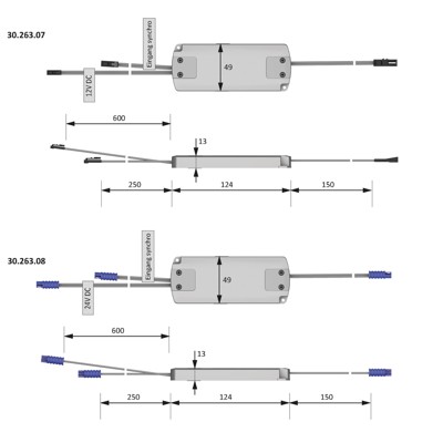 Produktbild von HALEMEIER - LED Dimmer-Repeater, 12V/36W, S-Mitter