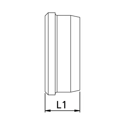 Produktbild von RIEGLER - Schneidring, Rohr-Außen-Ø 10 mm, PN max. 630 bar, Stahl verzinkt (SR1