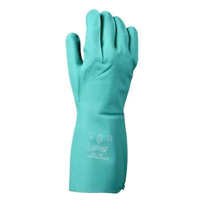 Produktbild von SHOWA® - Chemikalienschutzhandschuh BEST® 730, Kat. III, hellgrün, Größe 9 (L)