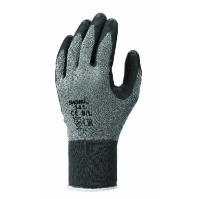 Produktbild von SHOWA® - Mehrzweckhandschuh Advanced Grip 341, grau/schwarz, Größe 9 (XL)