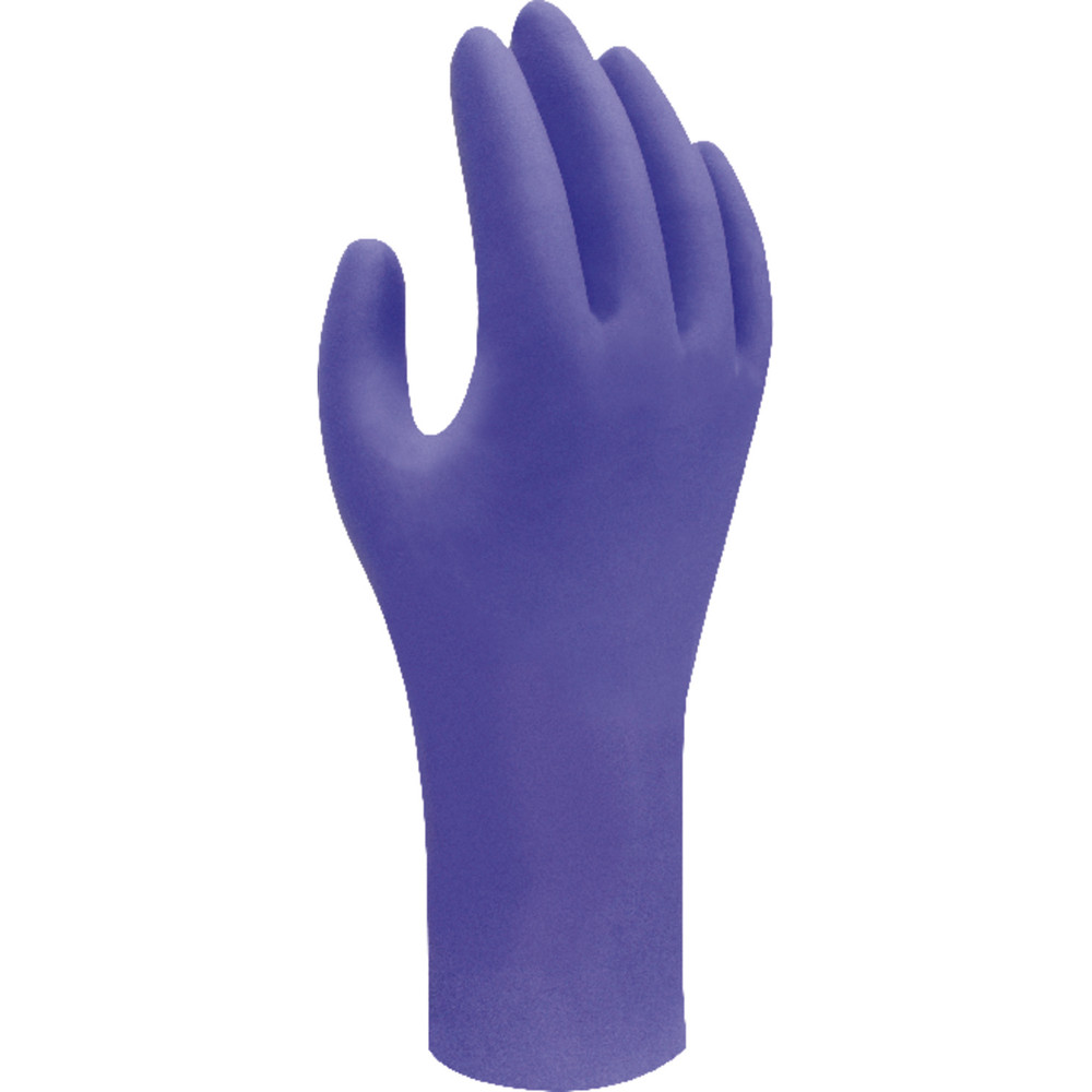 SHOWA® Einweghandschuh 7585, Kat. III, kobaltblau Produktbild img1 L