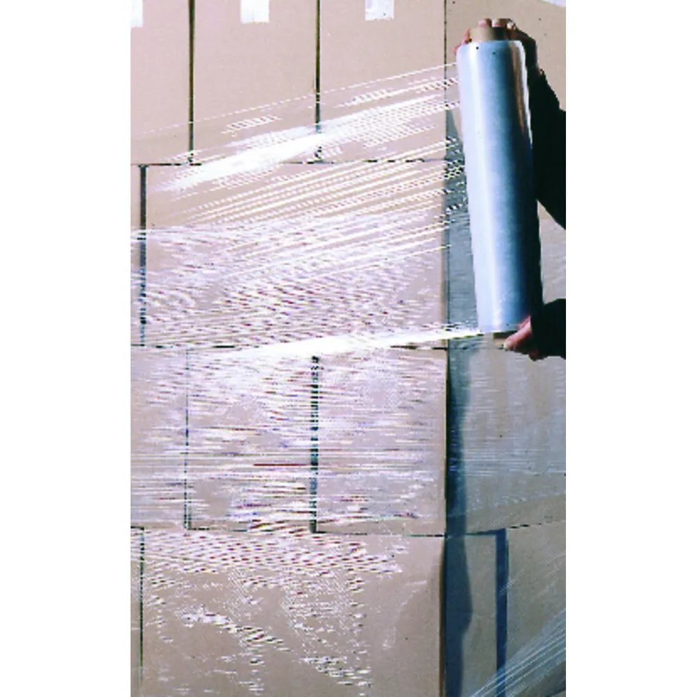 SafeWrap Stretchfolie 8µm 430mm breit, 300m lang Produktbild img2 L