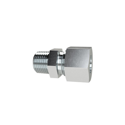 Produktbild von RIEGLER - Gerade Einschraubverschraubung, M8 a., Rohr-Ø 4, Stahl verz. (GEM84SL