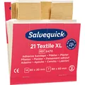 CEDERROTH Salvequick Nachfüllpack 6x 21 Pflaster Textile XL für Wundabdeckung Produktbild