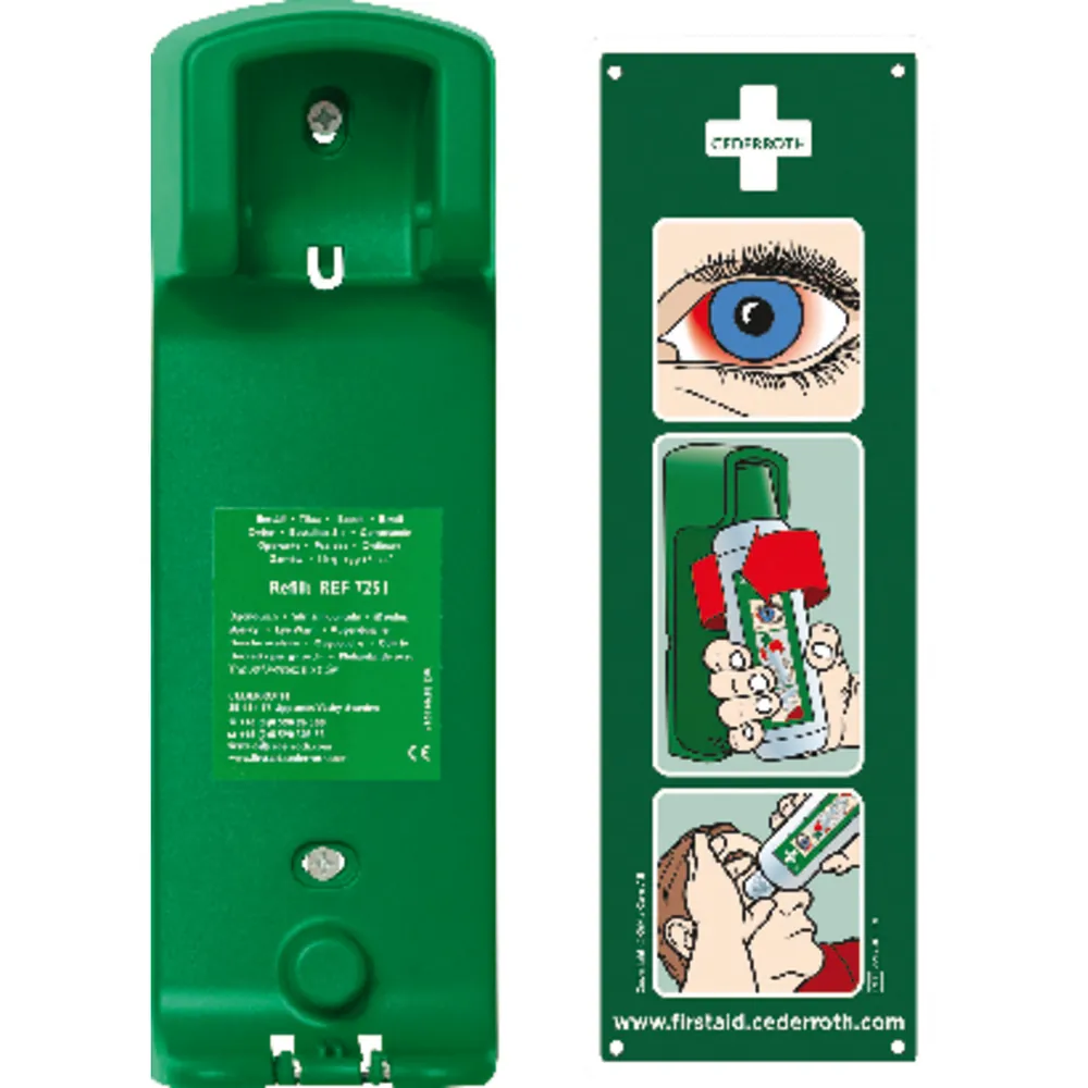 CEDERROTH Wandhalterung für Augenspülung Produktbild img2 L