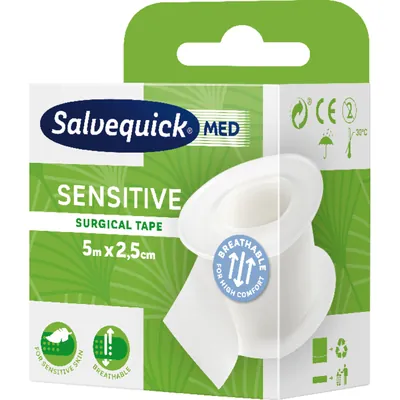 Produktbild von CEDERROTH - Salvequick Tapeband 5m x 2,5cm