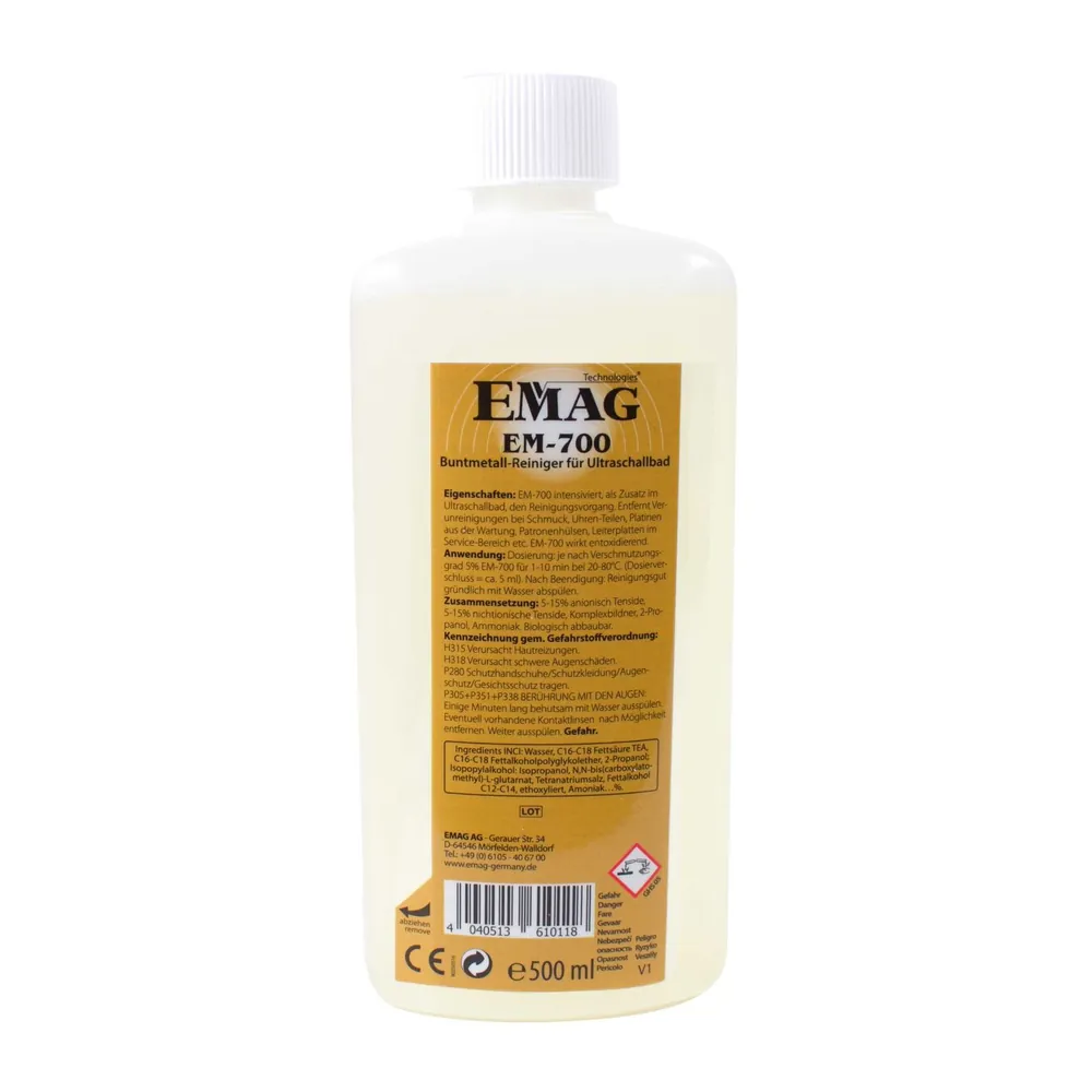 EMAG Buntmetallreiniger EM-700 500ml Produktbild img1 L