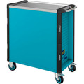 HAZET Werkstattwagen Assistent 179NXL ∙ Sortiment 179NXL-7/265 ∙ 265-teilig ∙ Schubladen, flach: 5× 81 x 696 x 398 mm ∙ Schubladen, hoch: 2× 166 x 696 x 398 mm Produktbild img10 S