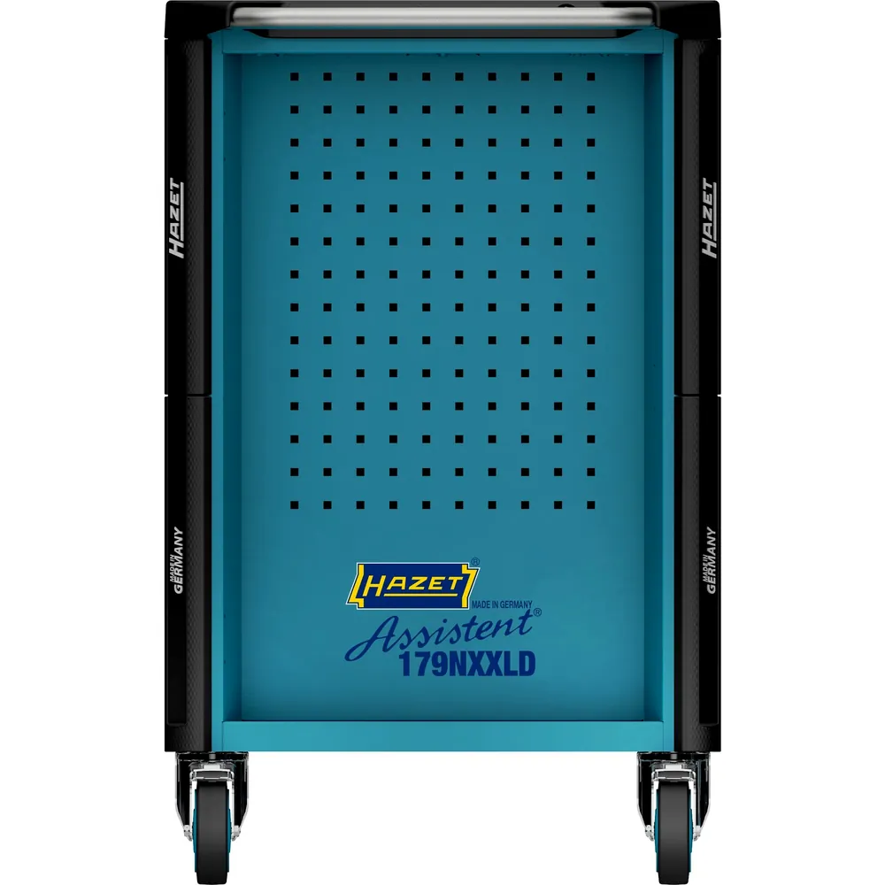 HAZET Werkstattwagen Assistent 179NXXLD ∙ Sortiment 179NXXL-8D/619 ∙ 619-teilig ∙ Schubladen, flach: 7× 81 x 870 x 522 mm ∙ Schubladen, hoch: 1× 166 x 870 x 522 mm Produktbild img9 L