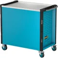 HAZET Werkstattwagen Assistent 179NXXLD ∙ Sortiment 179NXXL-8D/619 ∙ 619-teilig ∙ Schubladen, flach: 7× 81 x 870 x 522 mm ∙ Schubladen, hoch: 1× 166 x 870 x 522 mm Produktbild img5 S