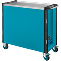 HAZET Werkstattwagen Assistent 179NXXL ∙ Sortiment 179NXXL-7/340 ∙ 340-teilig ∙ Schubladen, flach: 5× 81 x 870 x 398 mm ∙ Schubladen, hoch: 2× 166 x 870 x 398 mm Produktbild img9 S